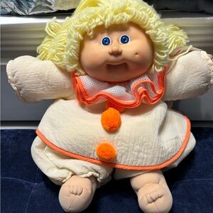 Vintage Signed Clown Cabbage Patch Doll 1985